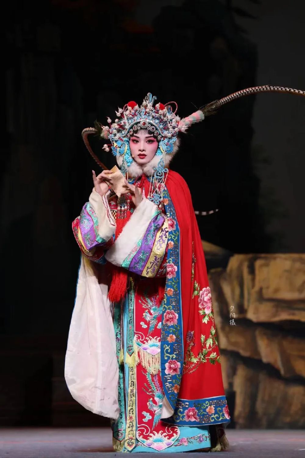 婺剧演员舞台造型