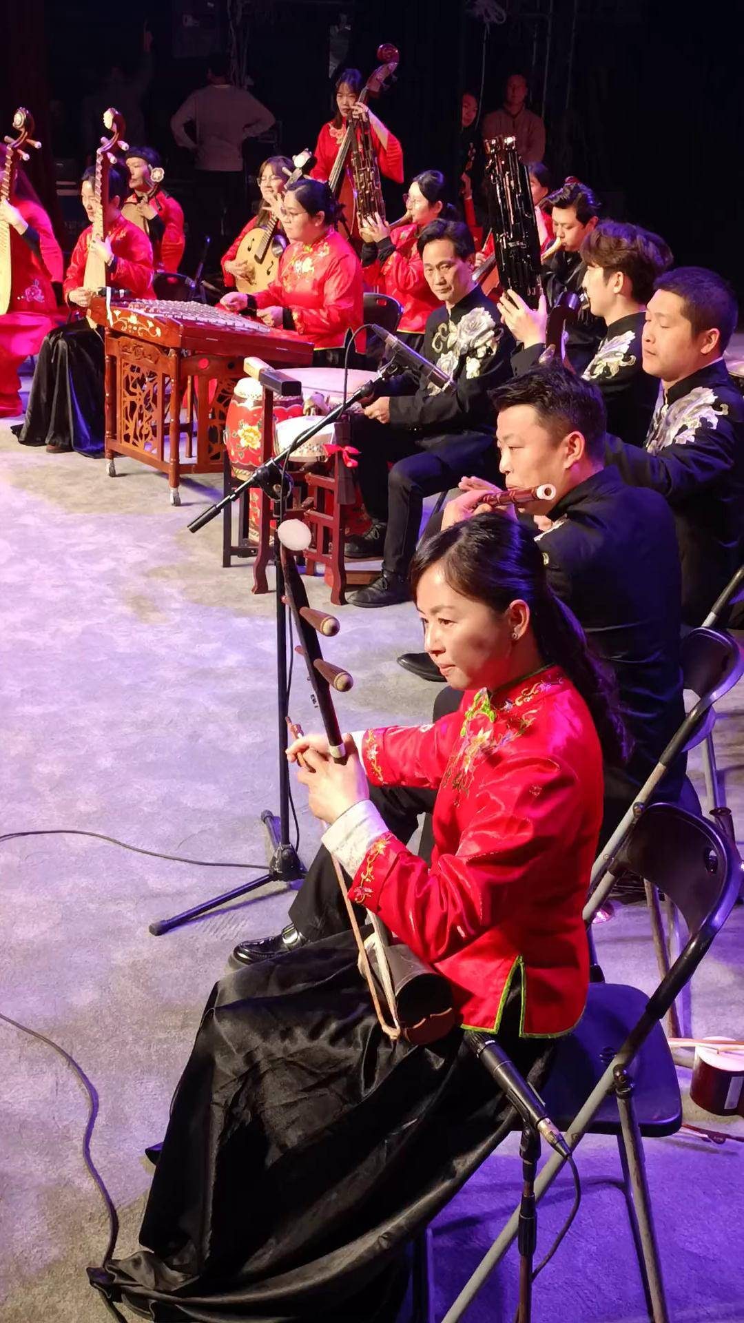 婺剧乐队下乡演出