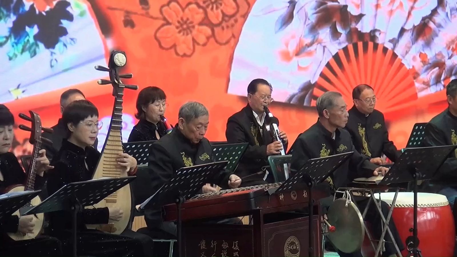 婺剧花头台乐队