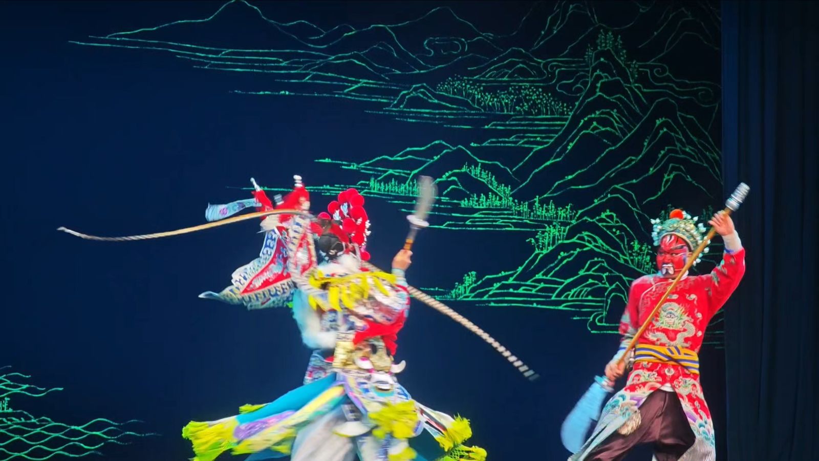 婺剧武戏身段