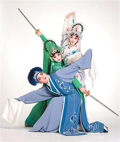 婺剧三人武戏造型